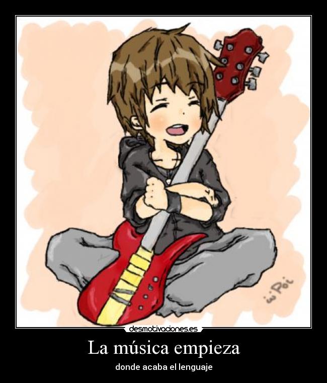 carteles musica musica desmotivaciones