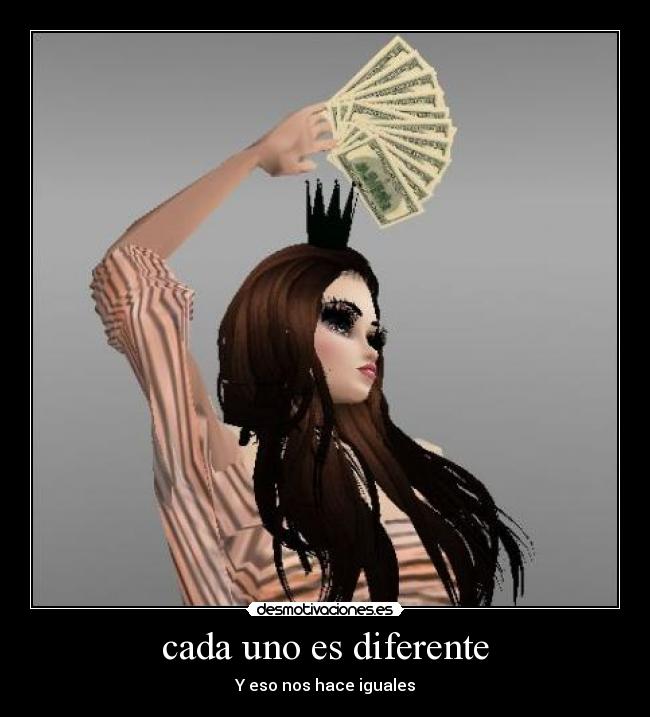 cada uno es diferente - 