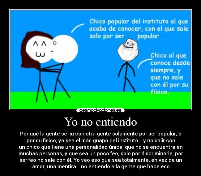 Yo no entiendo - 