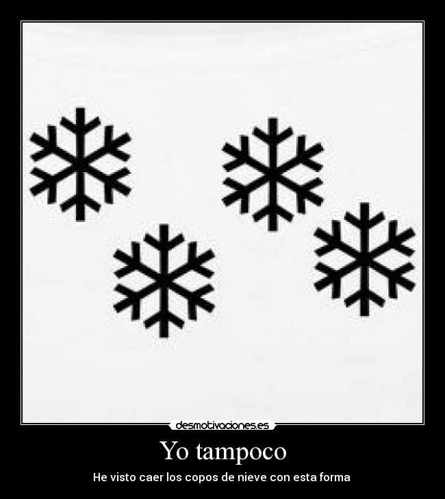 Yo tampoco - 