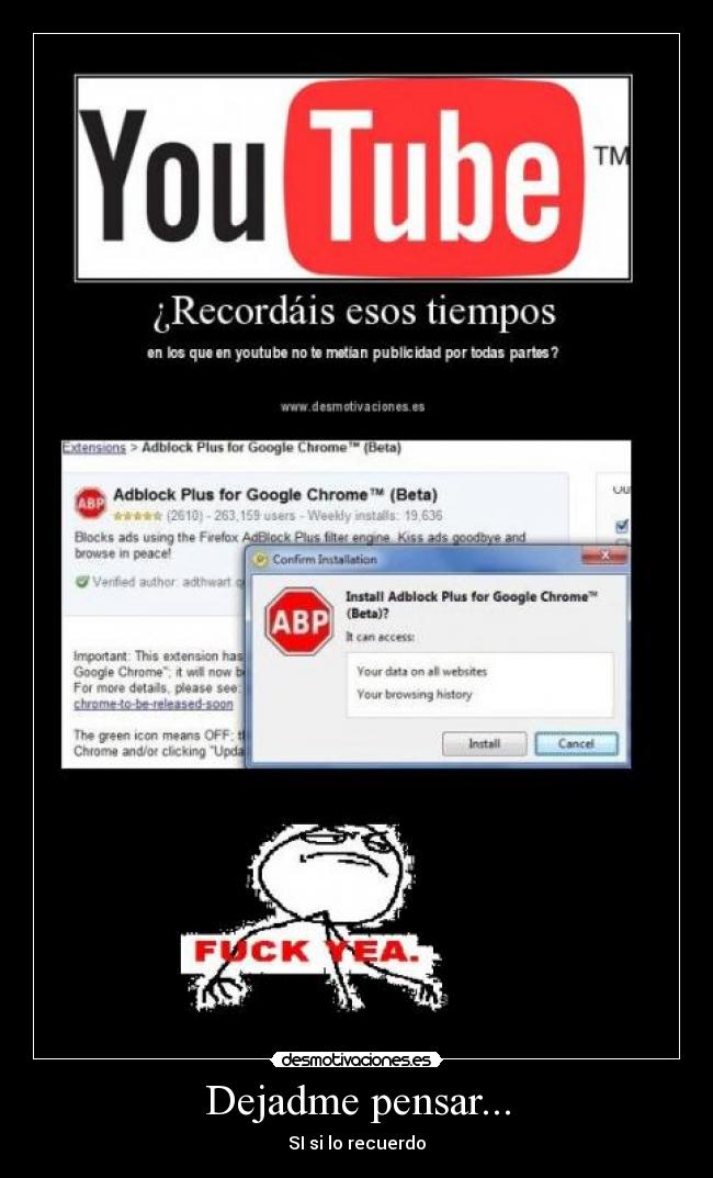 Dejadme pensar... - SI si lo recuerdo