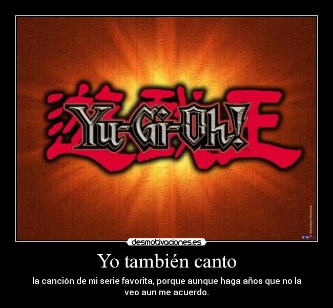 Yo también canto - 