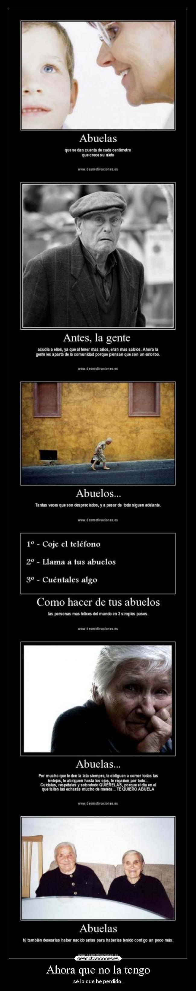 Ahora que no la tengo - 