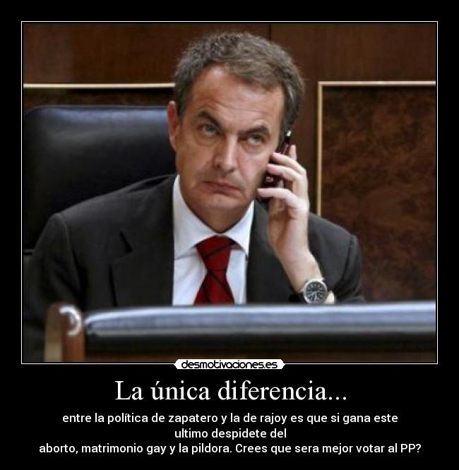 La única diferencia... - 