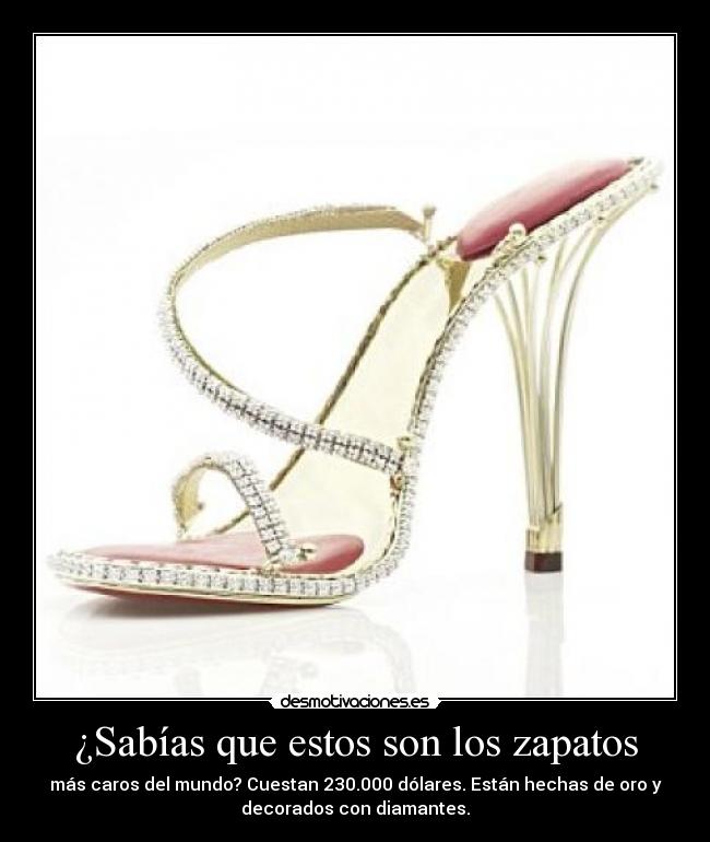¿Sabías que estos son los zapatos - 