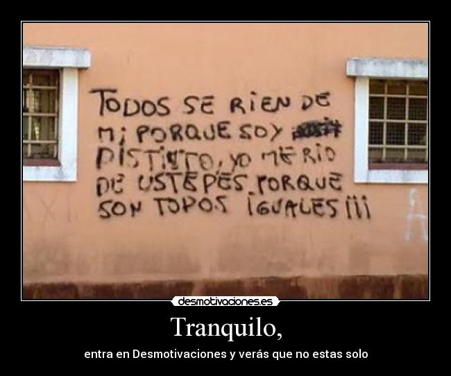Tranquilo, - 