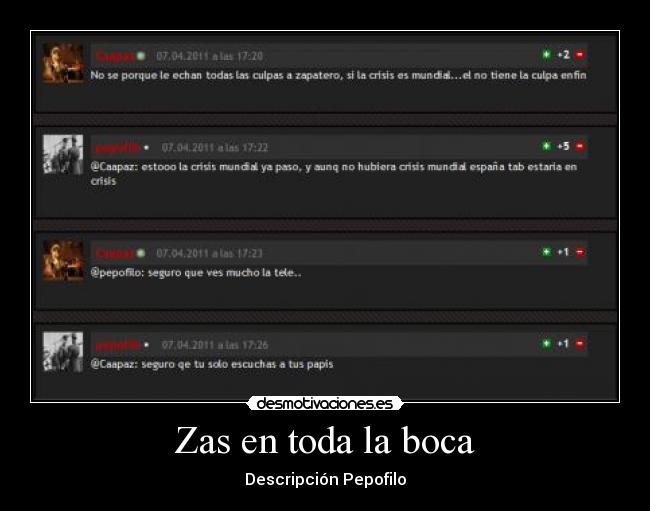 carteles zas desmotivaciones