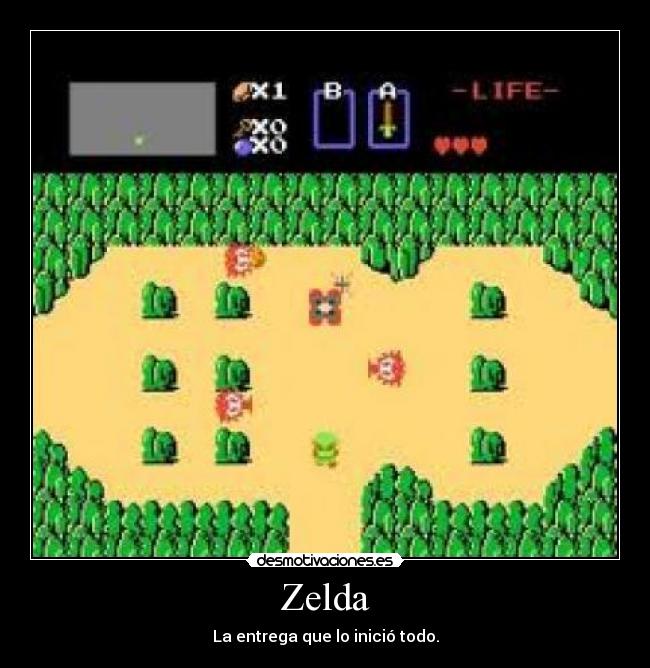 carteles zelda desmotivaciones