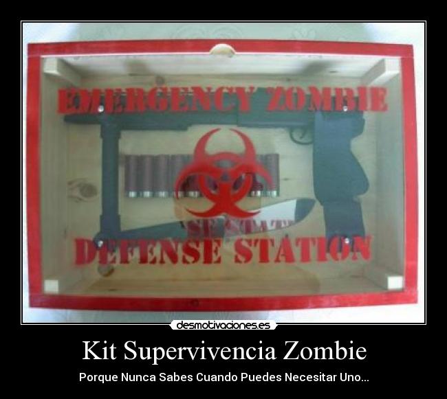 Kit Supervivencia Zombie -