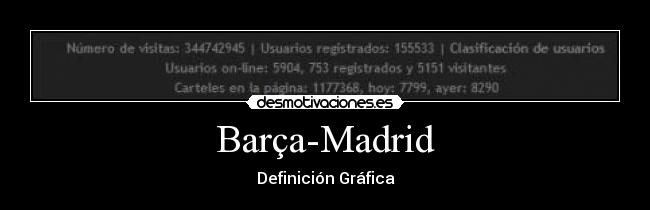 Barça-Madrid -