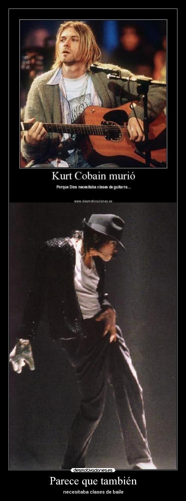 Parece que también - necesitaba clases de baile