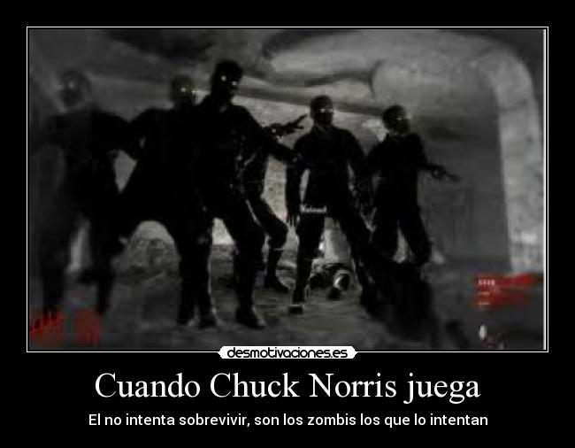 Cuando Chuck Norris juega -