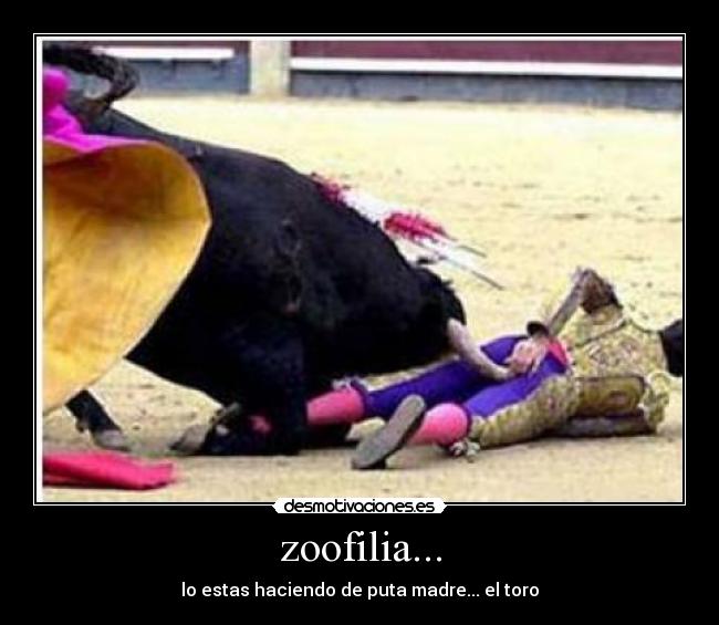 zoofilia... -