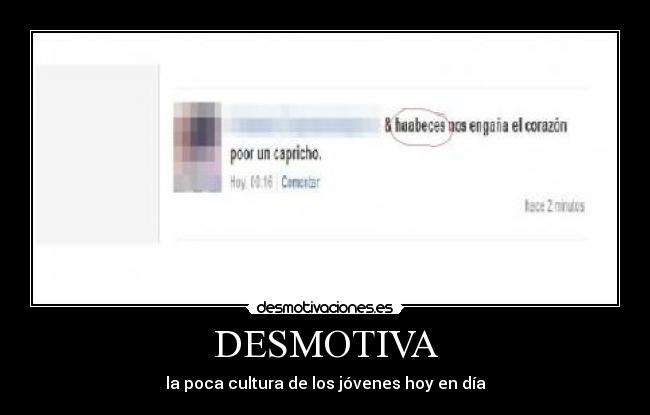 DESMOTIVA -