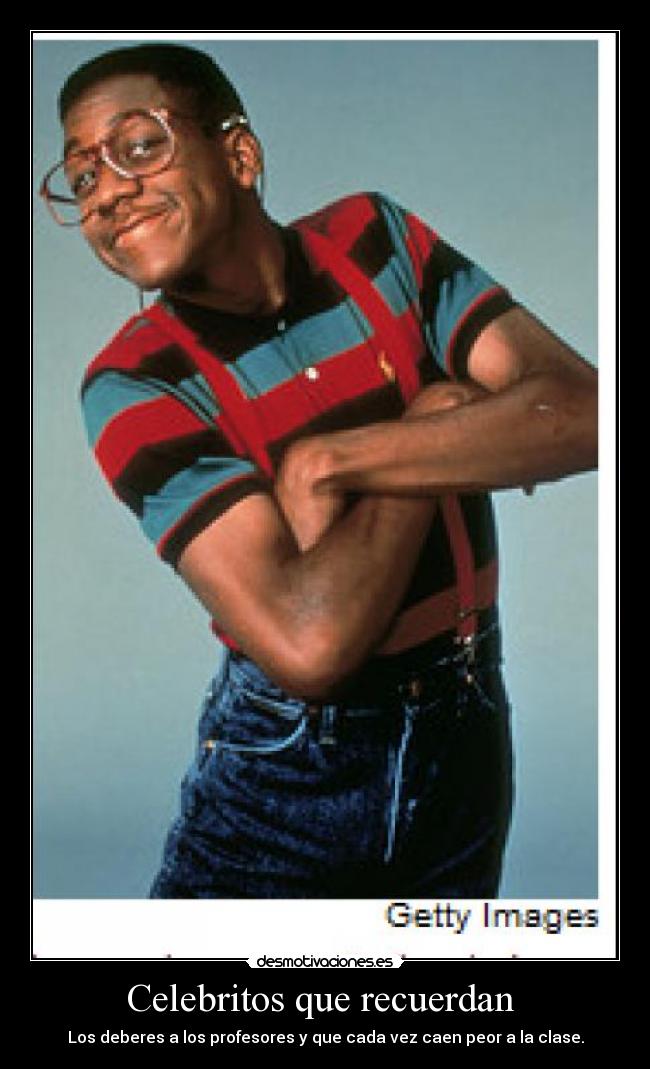 Celebritos que recuerdan -