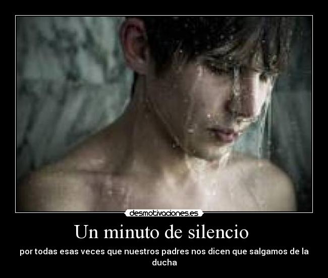 Un minuto de silencio -