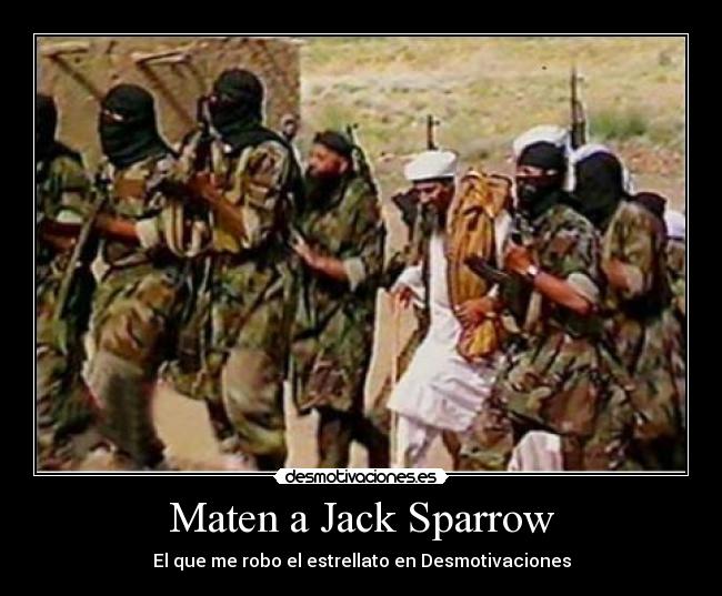 Maten a Jack Sparrow - 