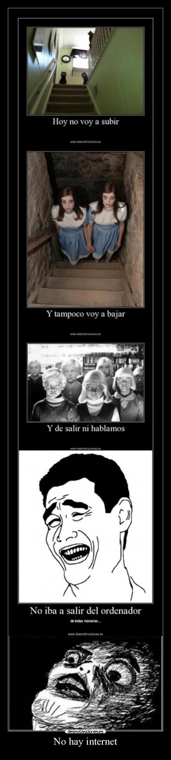 No hay internet -