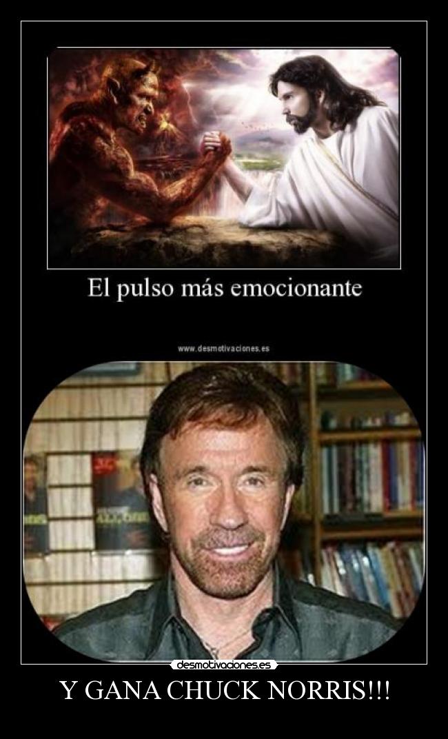Y GANA CHUCK NORRIS!!! - 
