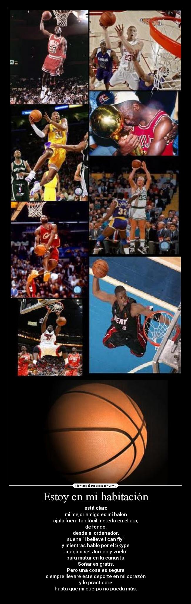 Estoy en mi habitación -