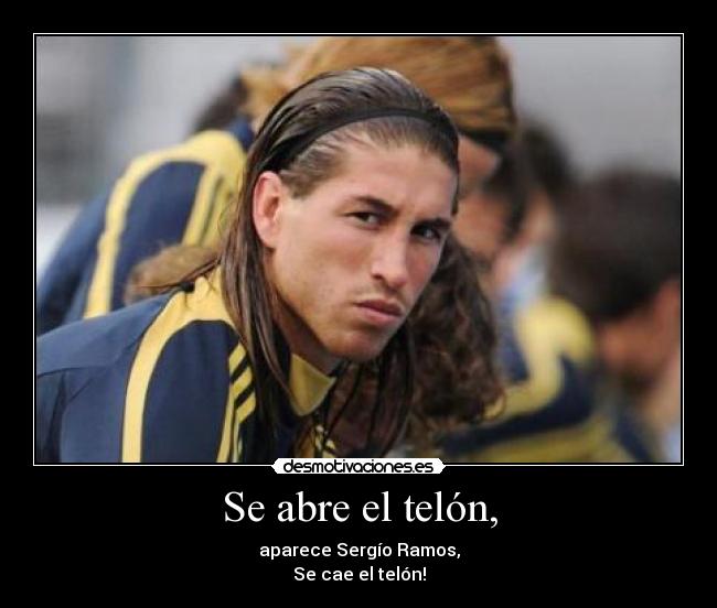 Se abre el telón, -