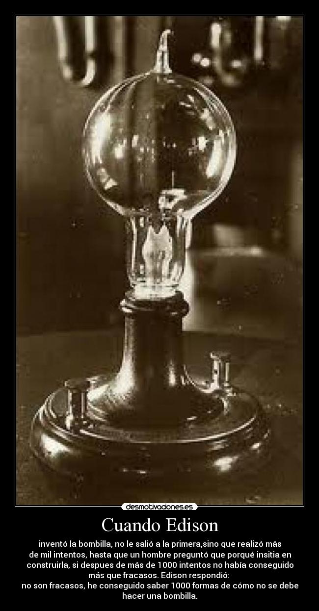 Cuando Edison - 