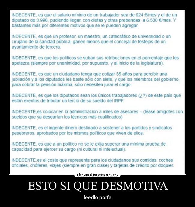 ESTO SI QUE DESMOTIVA - leedlo porfa