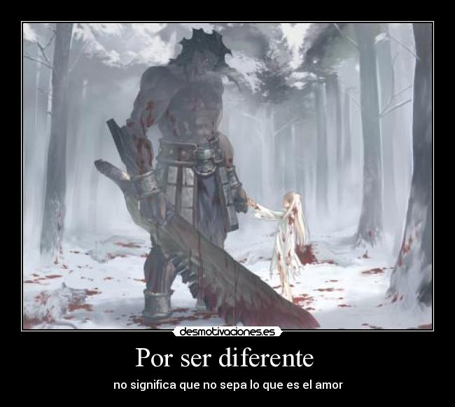 Por ser diferente  - 