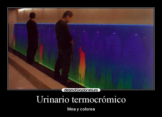 Urinario termocrómico - 