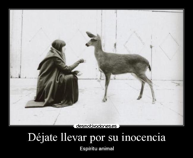 Déjate llevar por su inocencia -
