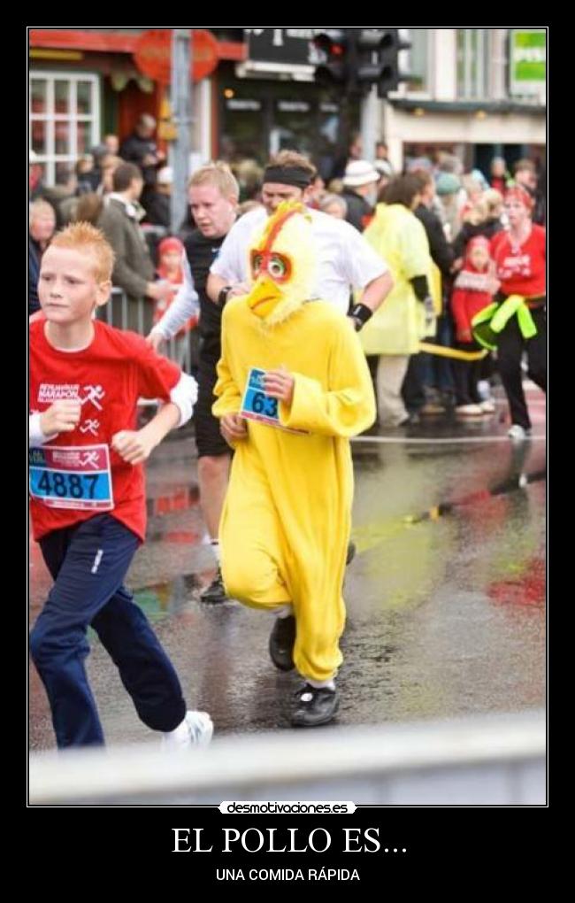 EL POLLO ES... - UNA COMIDA RÁPIDA