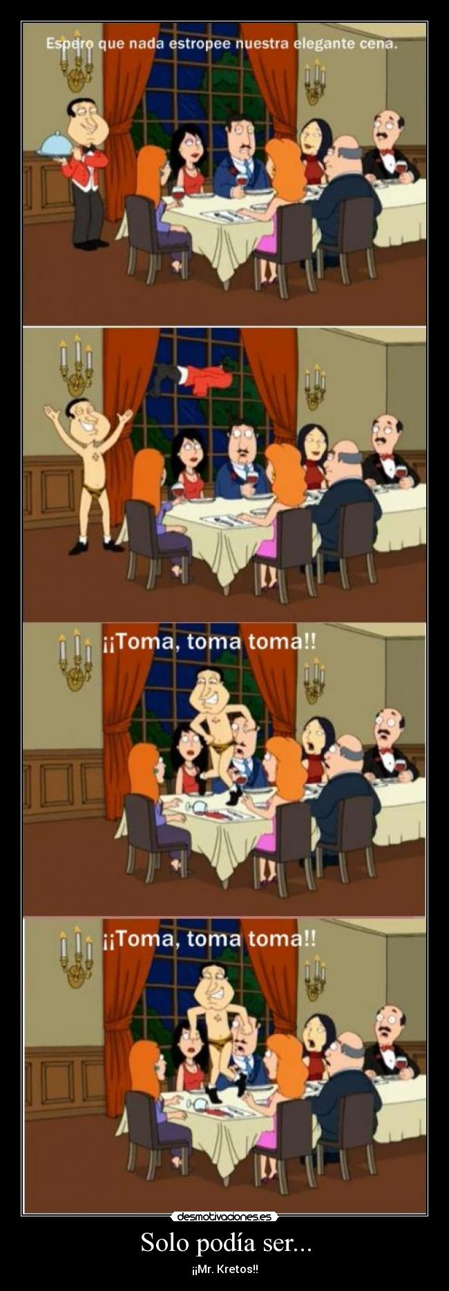 carteles quagmire kretos desmotivaciones