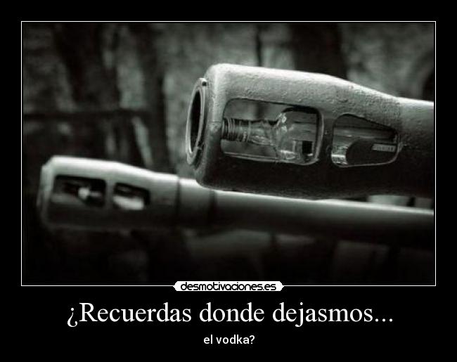 ¿Recuerdas donde dejasmos... - 