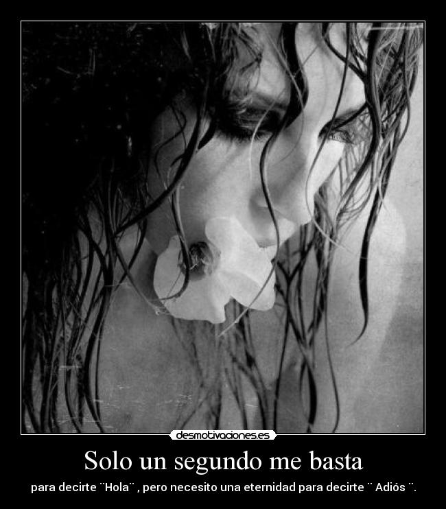 Solo un segundo me basta - 
