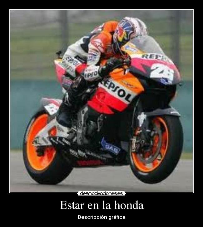 Estar en la honda - Descripción gráfica