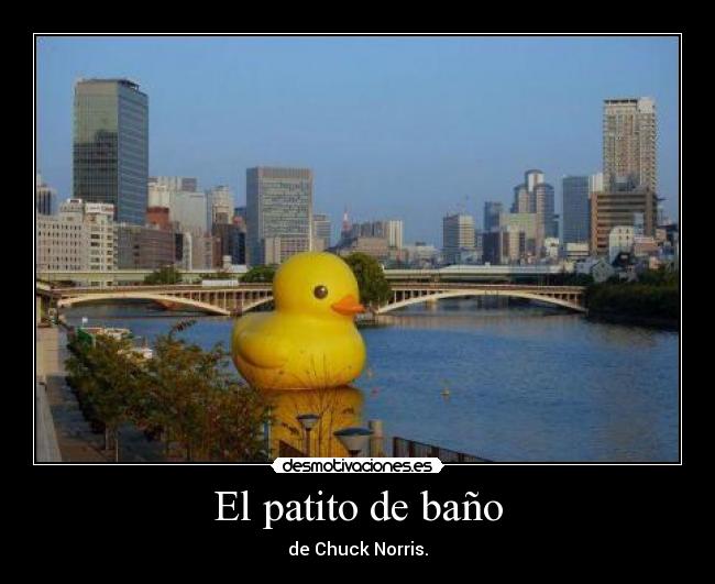 El patito de baño -