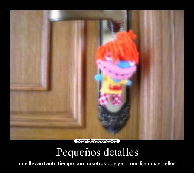 Pequeños detalles -