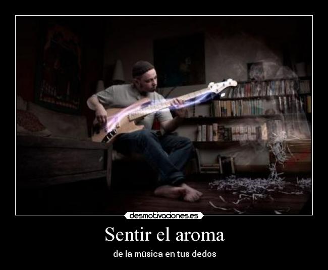 carteles sentir aroma desmotivaciones