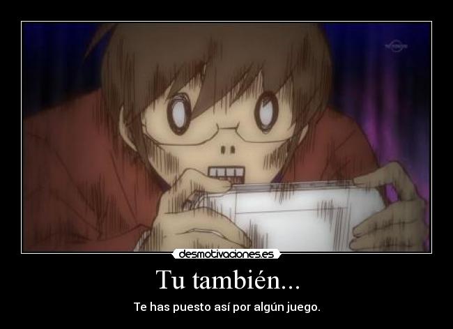 Tu también... -