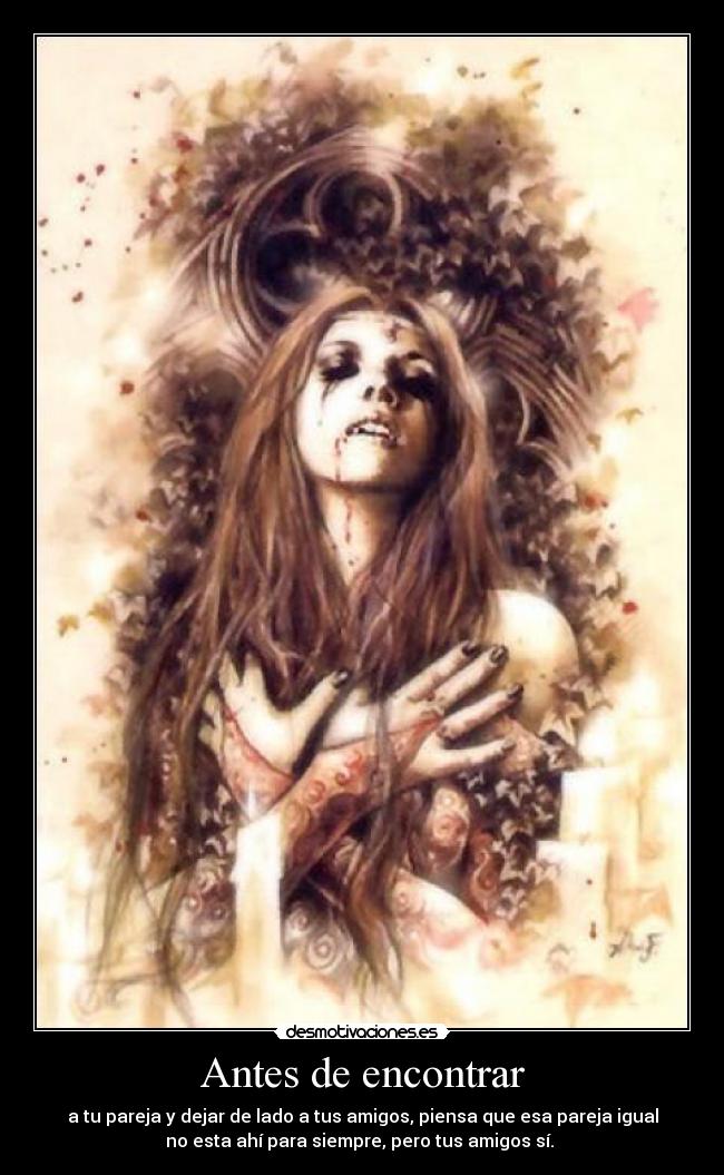 Antes de encontrar -