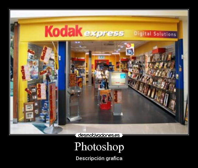 Photoshop - Descripción grafica