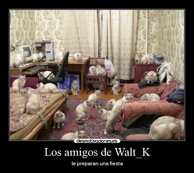 Los amigos de Walt_K -