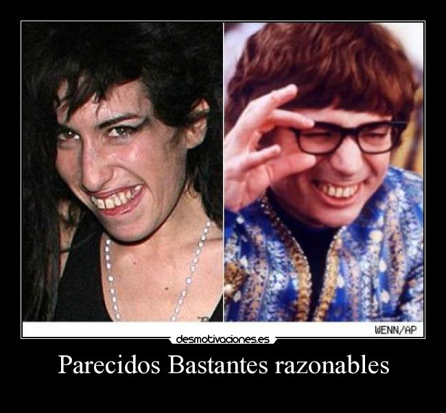 Parecidos Bastantes razonables -