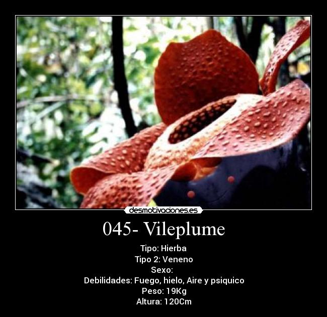 045- Vileplume -