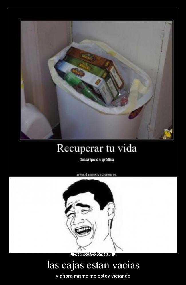 las cajas estan vacias - 