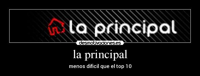 la principal - 