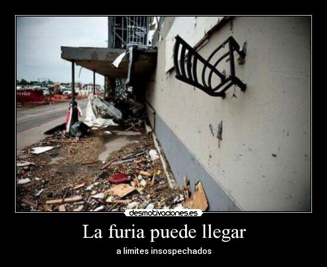 La furia puede llegar - 