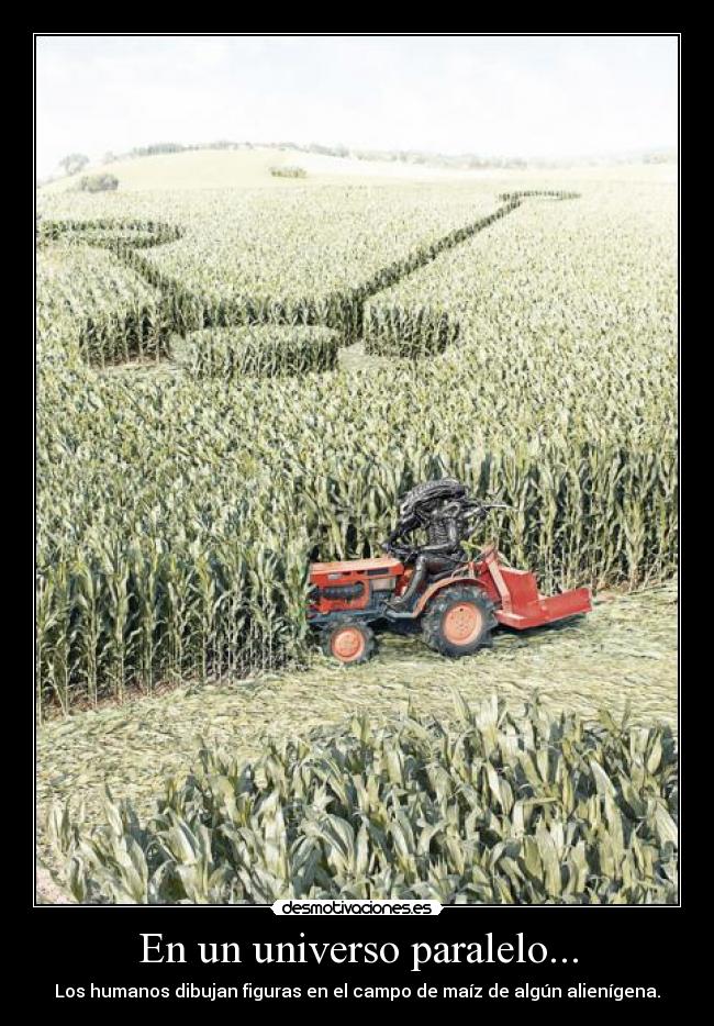 carteles universo paralelo desmotivaciones
