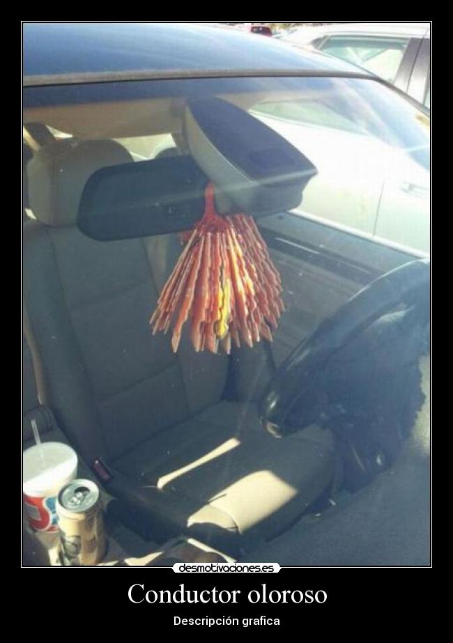 Conductor oloroso - Descripción grafica