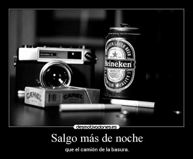 Salgo más de noche - 